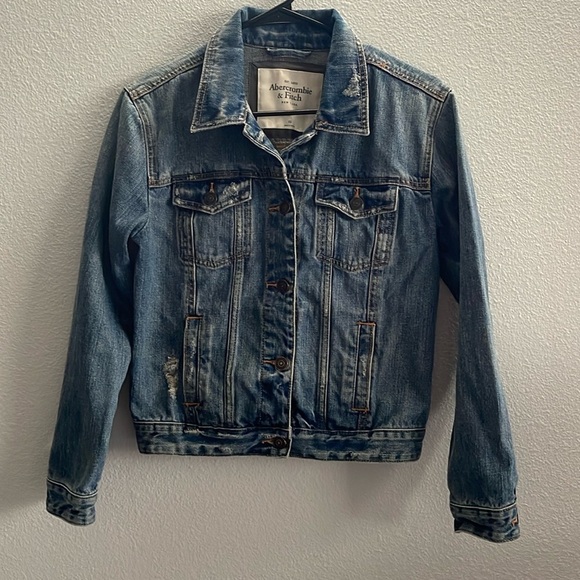 Abercrombie & Fitch Jean Jacket Size XS - Picture 1 of 8